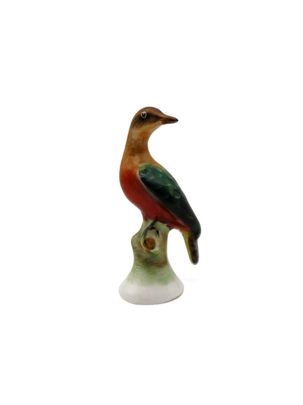 Bodrogkeresztur Bird Figurine Hungary Vintage 5" - AS IS
